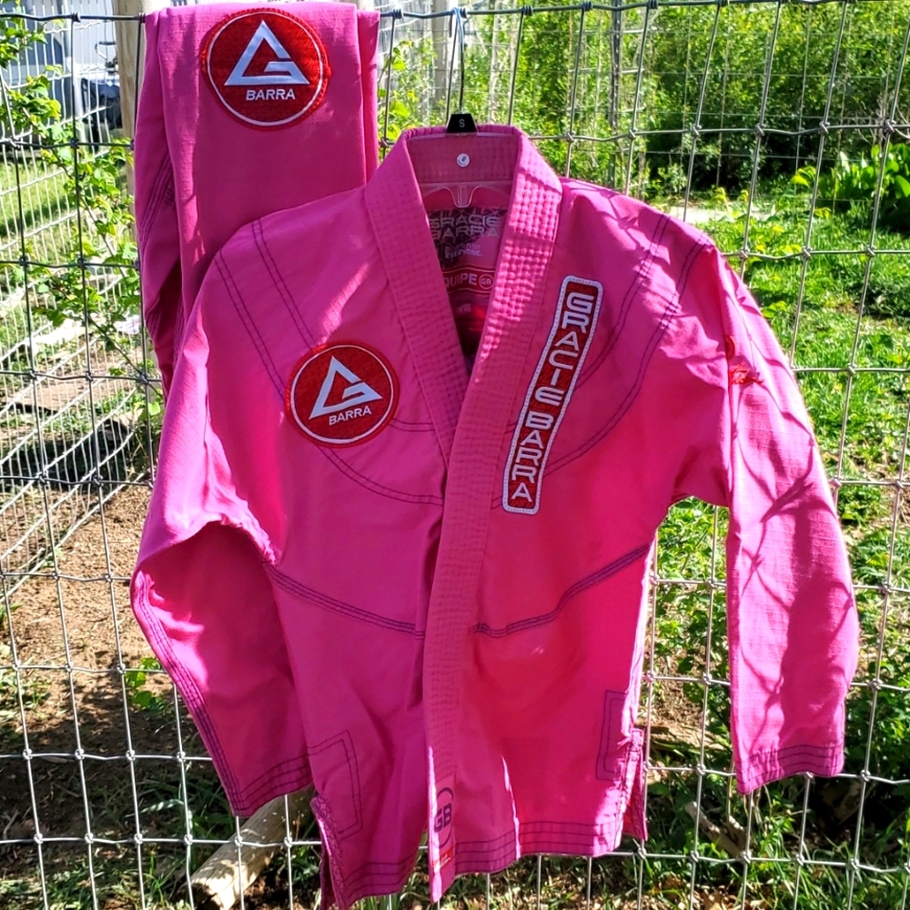 Gracie Barra Y5 pink Gi 💗